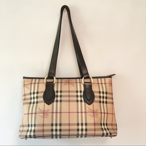 burberry fabric tote bag